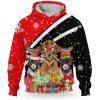 Goat Christmas Funny Snow Red 3D Hoodie